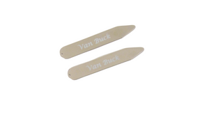 Silver Collar Stiffeners by Van Buck