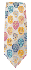 Limited Edition Multi Coloured Skulls by Van Buck