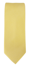 Yellow London Silk Wedding Tie by Van Buck