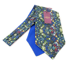 Strawberry Thief Green Cotton Cravat Made with Liberty Fabric