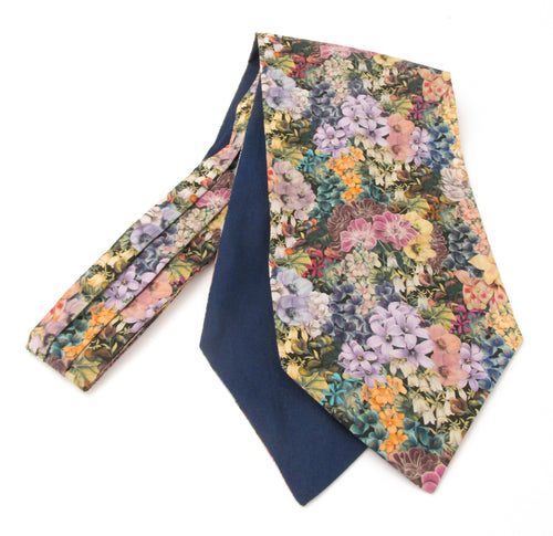 Painted Travels Cotton Cravat Made with Liberty Fabric