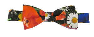 Poppy Floral Bow Tie by Van Buck