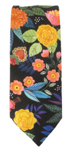 Garden Flowers Cotton Tie by Van Buck