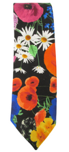 Poppy Floral Tie by Van Buck