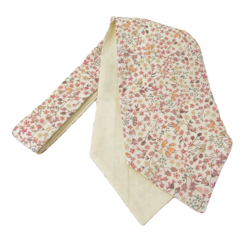 Donna Leigh Pink Cotton Cravat Made with Liberty Fabric