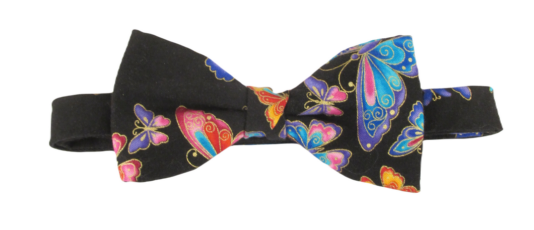 Gilded Butterfly Bow Tie by Van Buck