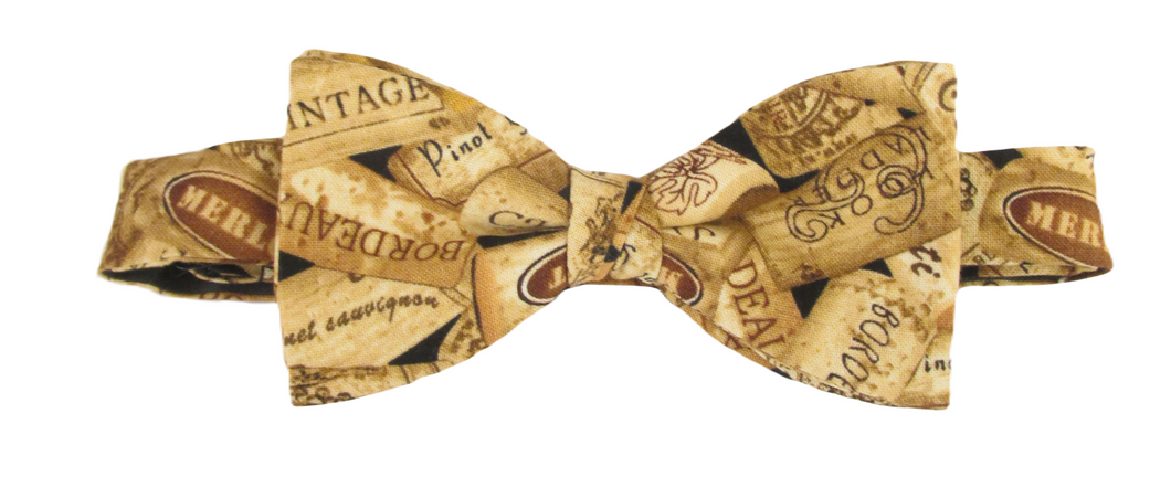 Bottle Cork Bow Tie by Van Buck