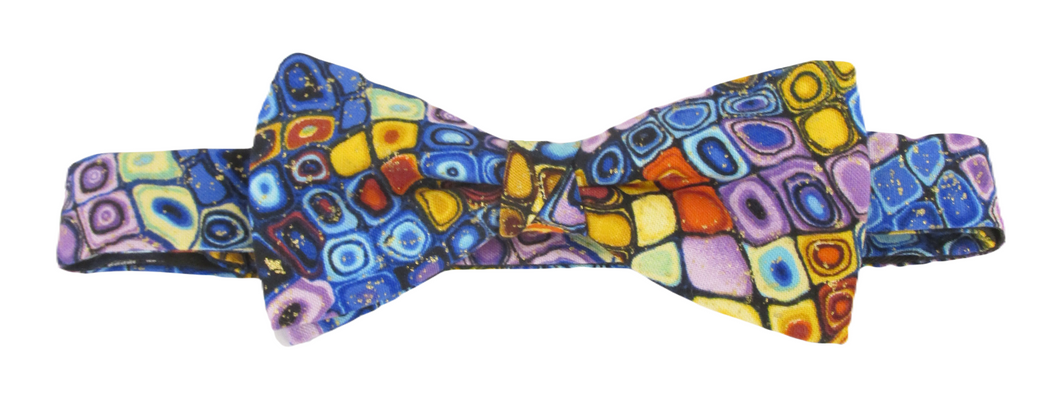 Psychedelic Scales Bow Tie by Van Buck