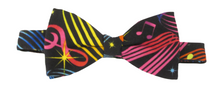 Neon Music Bow Tie by Van Buck