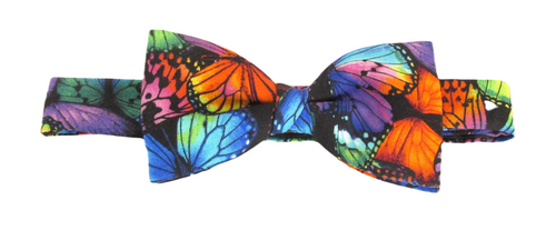 Bright Butterfly Bow Tie by Van Buck