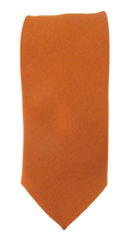 Orange Soho Silk Wedding Tie by Van Buck