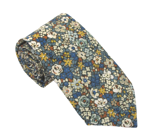 Emma Louise Cotton Tie Made with Liberty Fabric