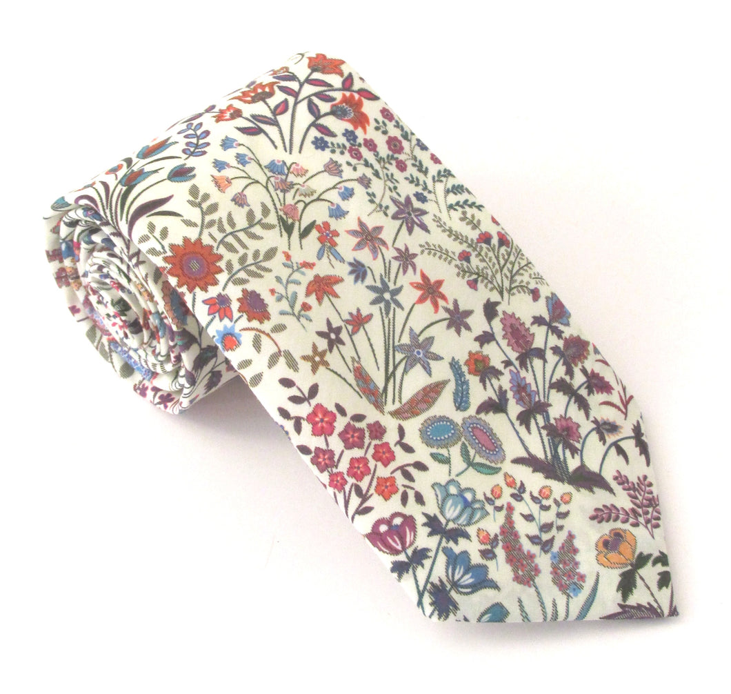 Shepherdly Song Cotton Tie Made with Liberty Fabric