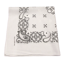 White Bandana / Kerchief by Van Buck