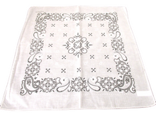 White Bandana / Kerchief by Van Buck