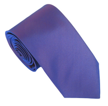 Blue Iridescent Shimmer Two Tone Tie by Van Buck