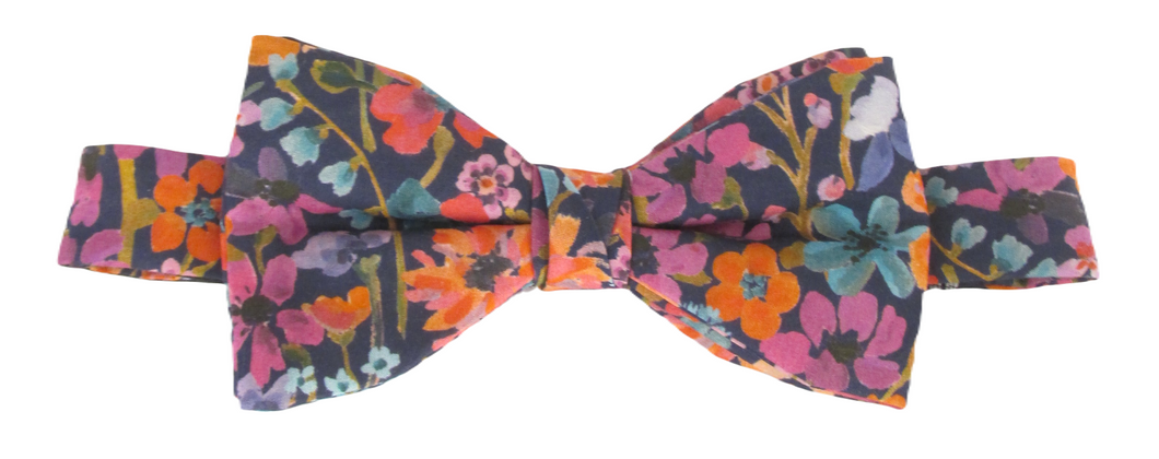 Dreams Of Summer Bow Tie Made with Liberty Fabric