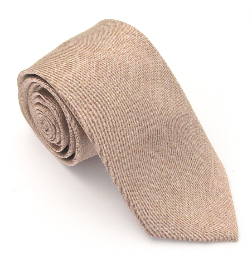 Pink Soho Silk Tie by Van Buck