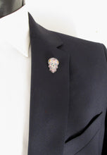 Sugar Skull Cufflinks and Lapel Pin Set by Van Buck