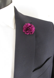 Purple Flower Lapel Pin