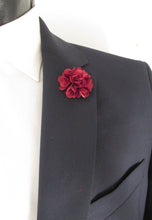 Wine Flower Lapel Pin