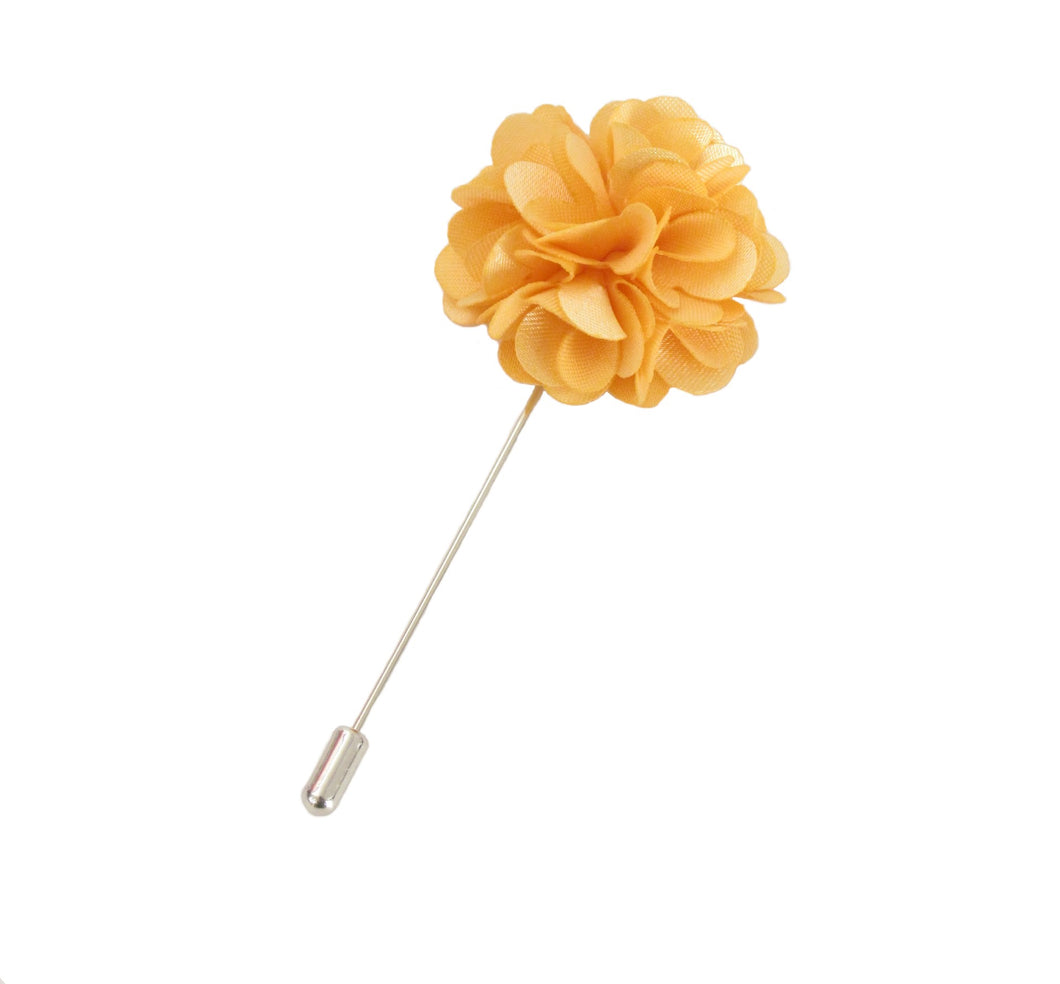 Peach Flower Lapel Pin