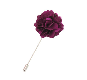 Purple Flower Lapel Pin