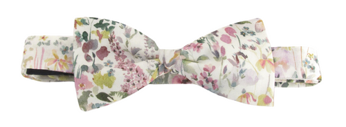 Felda Lilac Bow Tie Made with Liberty Fabric