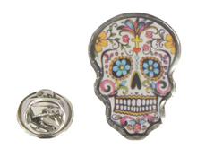 Sugar Skull Lapel Pin