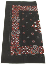 Black Bandana / Kerchief by Van Buck