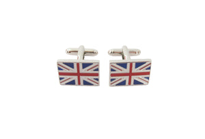 Union Jack Novelty Cufflinks by Van Buck