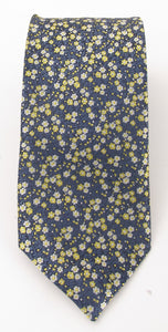 Small Neat Yellow Flowers Tie by Van Buck