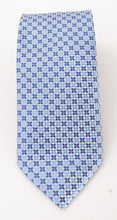 Sky Blue Medallion Cross Tie by Van Buck