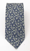 Small Neat Green Flowers Tie by Van Buck