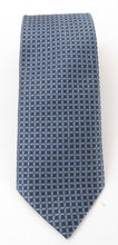 Navy Chain Link Tie by Van Buck