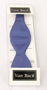 Violet 54 Satin Self-Tied Bow Tie by Van Buck