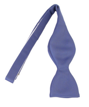 Violet 54 Satin Self-Tied Bow Tie by Van Buck