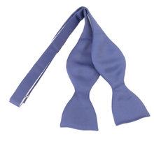 Violet 54 Satin Self-Tied Bow Tie by Van Buck