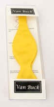 Sunflower Yellow Self-Tied Bow Tie by Van Buck