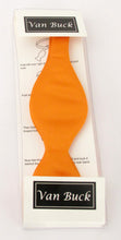 Tangerine Orange Self-Tied Bow Tie by Van Buck