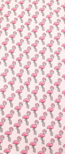 Italian Printed Silk Pink Flamingo Tie