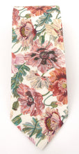 Poppy Amelie Pink Cotton Tie Made with Liberty Fabric