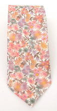 Sandra Spring Pink Cotton Tie Made with Liberty Fabric