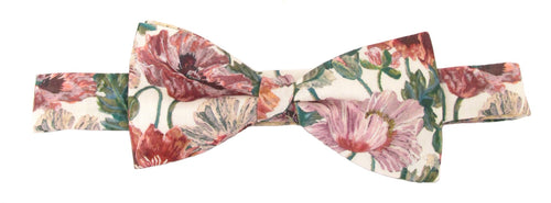 Poppy Amelie Pink Bow Tie Made with Liberty Fabric