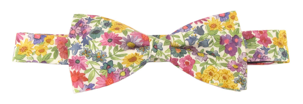 Sandra Spring Multi Bow Tie Made with Liberty Fabric