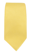 Yellow London Silk Wedding Tie by Van Buck