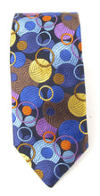 Van Buck Limited Edition Navy Bubbles Silk Tie