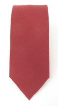 Burgundy Wool Tie by Van Buck