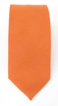 Orange Wool Tie by Van Buck