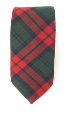 Lindsay Tartan Poly Tie by Van Buck